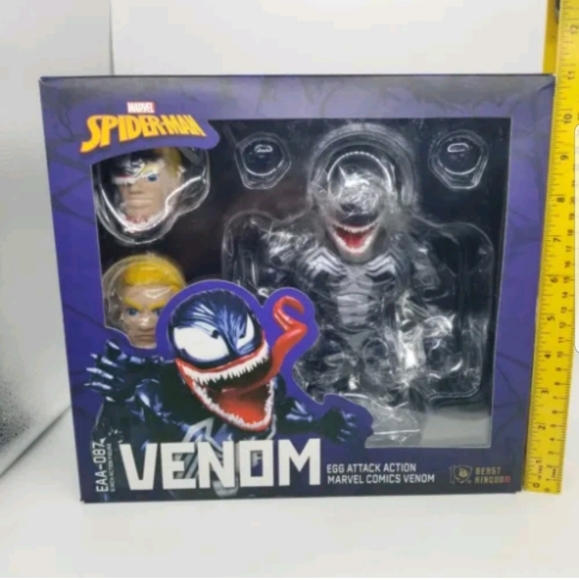 Beast Kingdom Egg Attack Venom PX Previews Exclusive Action Figure EAA-87 Marvel - Picture 2 of 16